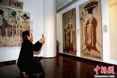 圖為觀眾拍攝展品。<a target='_blank' ><p align=