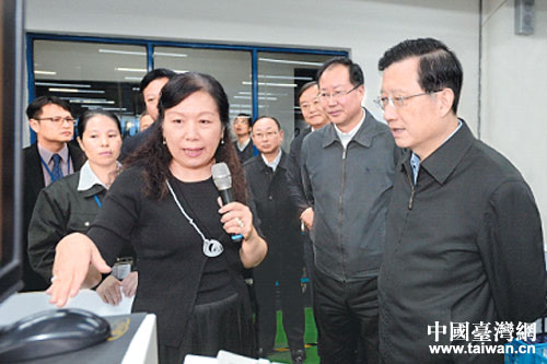江西省委書記強衛調研臺資企業并啟動“精準服務臺企月”活動