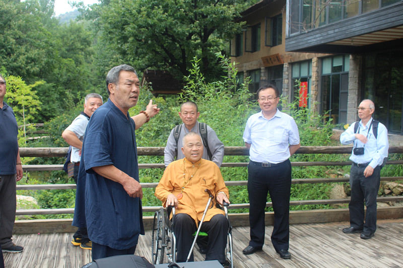 臺灣鬼谷子文化研究會來蒙山旅游度假區訪問交流