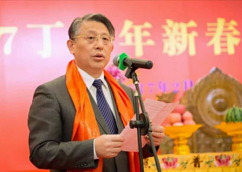 上海臺商舉辦丁酉新春祈福法會 上海臺商舉辦丁酉新春祈福法會
