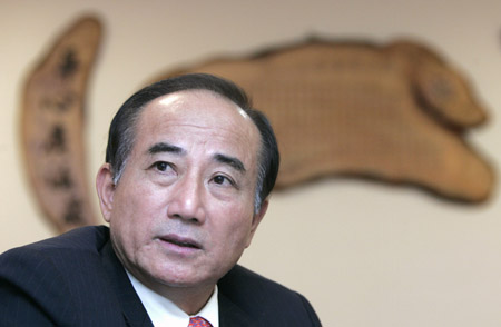 王金平回應是否參選：我一句話都不能告訴別人。（網絡圖）