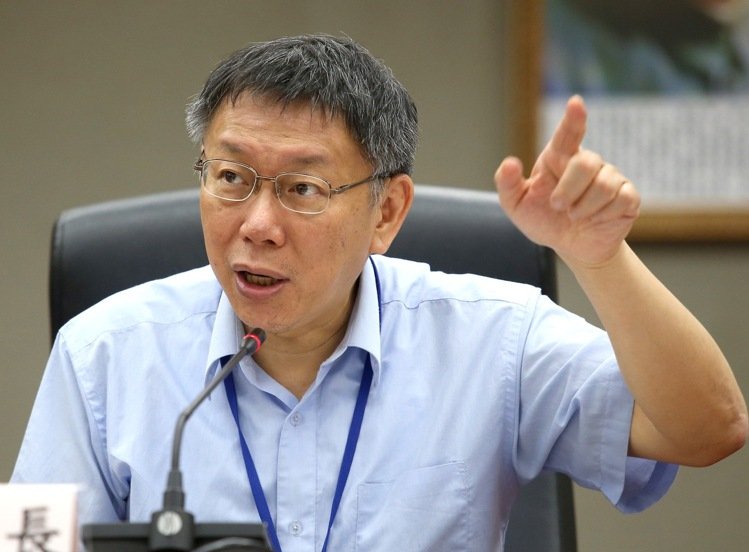 如何看林全民調下滑？ 柯文哲：我自顧不暇！(圖)