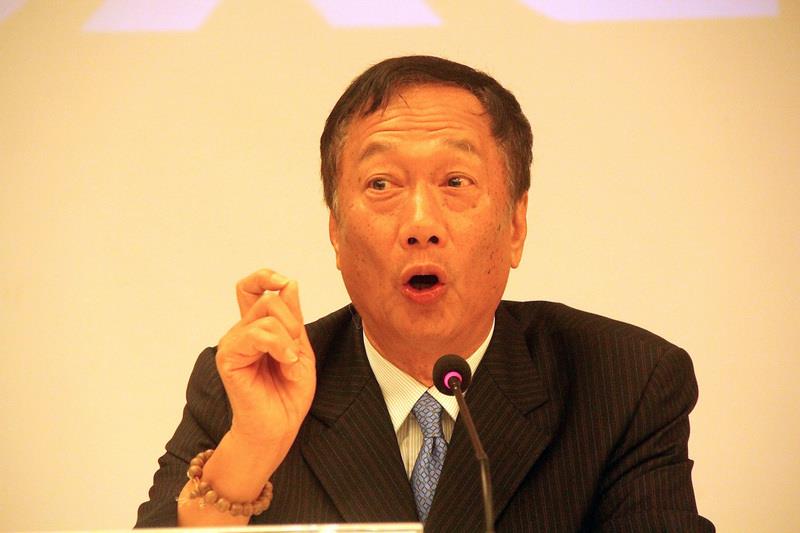 國民黨中常委發聲支持郭臺銘征戰2020臺灣地區領導人