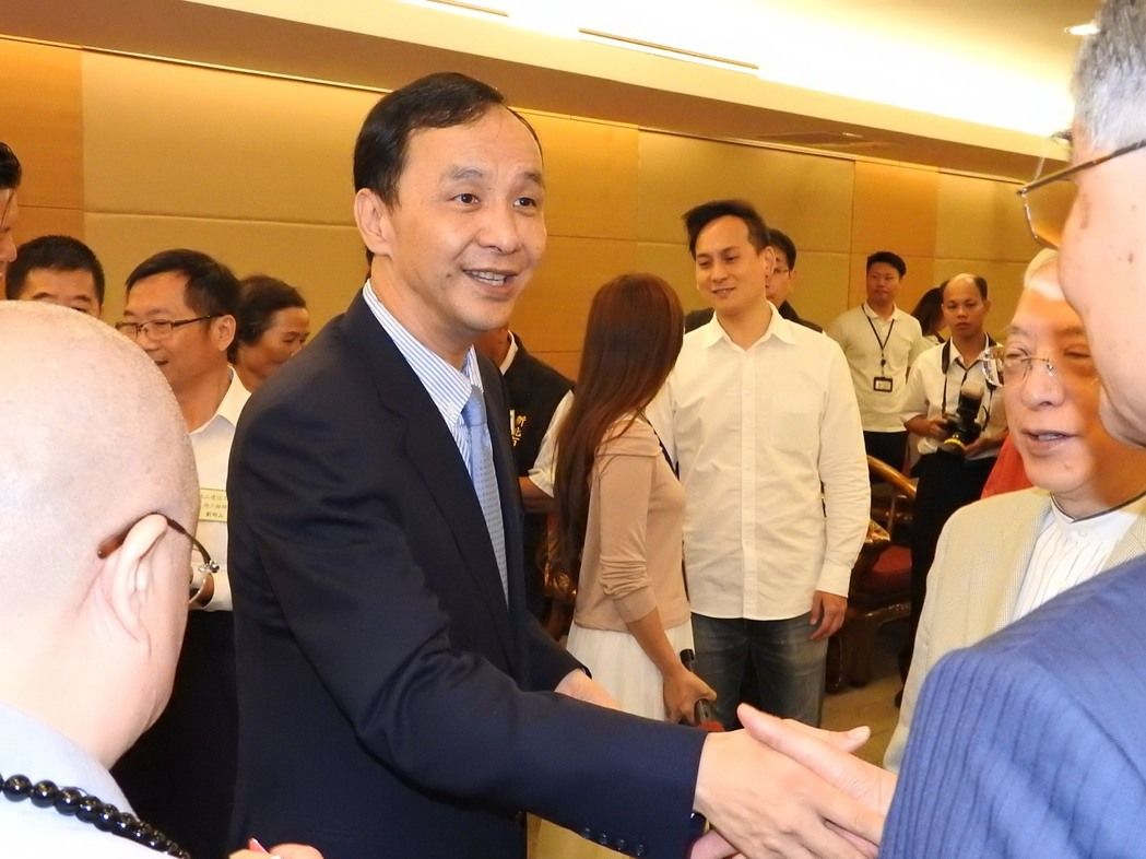 朱立倫被放鴿子？國民黨民代全力盯前瞻，餐敘再延期。（圖片來源：臺灣《聯合報》）