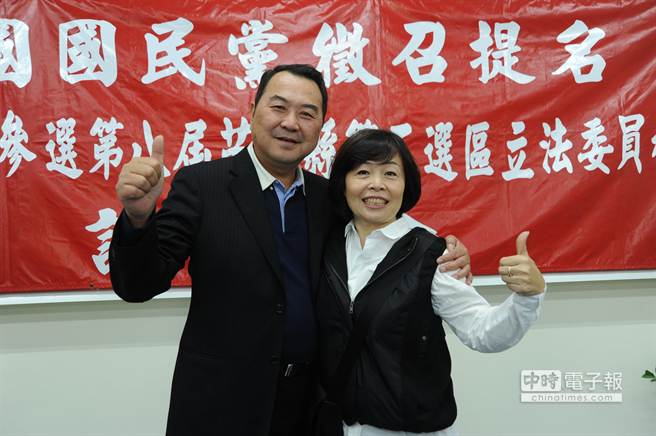  國民黨“勝利將軍”徐志榮出征苗縣“立委”補選。（臺媒圖）