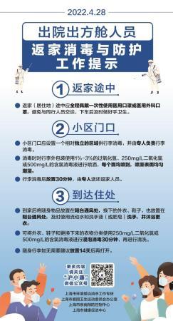上海發布出院出艙返家消毒與防護指南