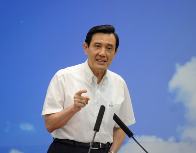 馬英九細數6年政績：治安改善非常多。（網絡圖）