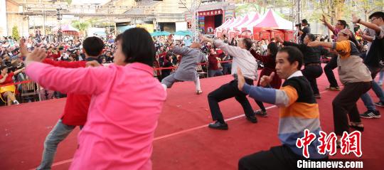少林功夫風動臺中 臺灣愛好者現學現賣