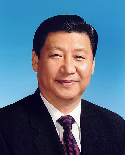 中華人民共和國副主席習近平。                         新華社發